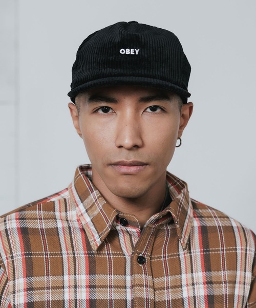 OBEY(オベイ)の「OBEY/オベイ OBEY CORD SNAPBACK キャップ(キャップ・メンズ・ブラック・ONE SIZE)」の17枚目の写真