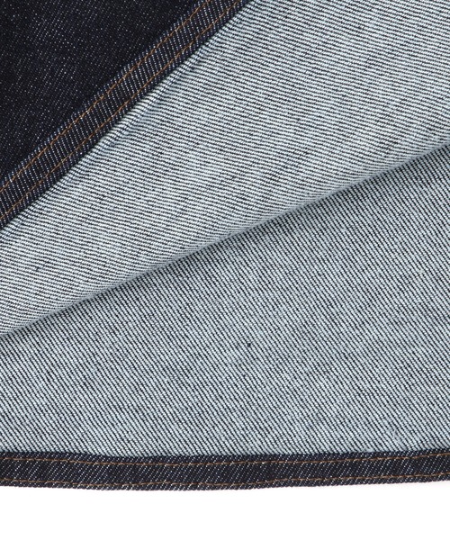 N.(N. Natural Beauty Basic)(エヌエヌナチュラルビューティーベーシック)の「◆パフスリーブデニムミニワンピース(ワンピース・レディース・ナチュラル/ワンウォッシュ・MEDIUM)」の16枚目の写真