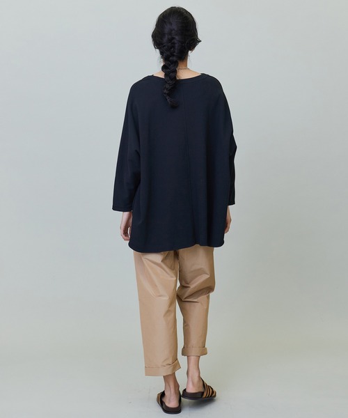 セール】ダブルニットワイドプルオーバー（Tシャツ/カットソー