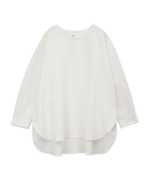 新品タグ付*1er Arrondissement ダブルニットワイドプルオーバー セール】ダブルニットワイドプルオーバー(Tシャツ/カットソー