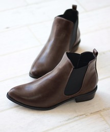 LibertyDoll（リバティードール）の「ポインテッドトゥ サイドゴアショートブーツ（ブーツ）」