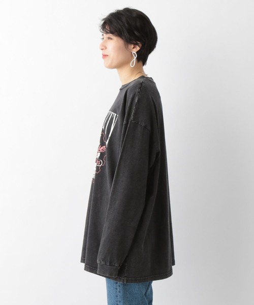 RAGEBLUE（レイジブルー）の「ヴィンテージプリントロンＴ（Tシャツ/カットソー・レディース・ホワイト/スミクロ・FREE）」の16枚目の写真