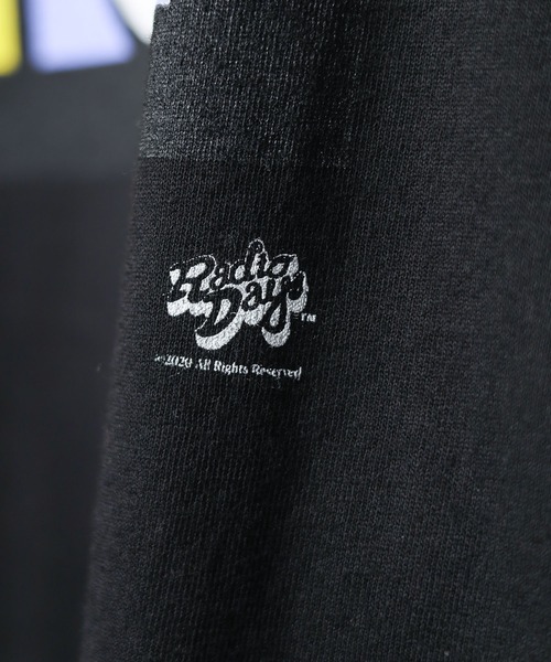 B.I.D.(ビーアイディー)の「《Radio Days》オードリーヘップバーン プリントTシャツ(Tシャツ/カットソー・レディース・ブラック/ホワイト・LARGE/X-LARGE/MEDIUM)」の3枚目の写真