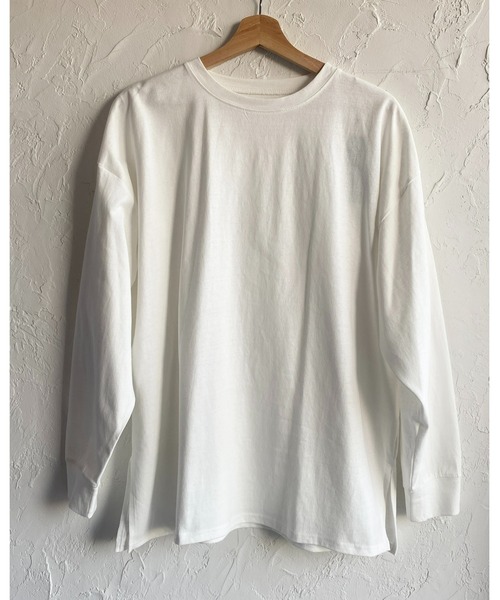 LGB スカル バックプリント 長袖 ロンＴ カットソー ラグスタイル LUXSTYLE ゴーストおばけ発泡バックプリントロンT/メンズ