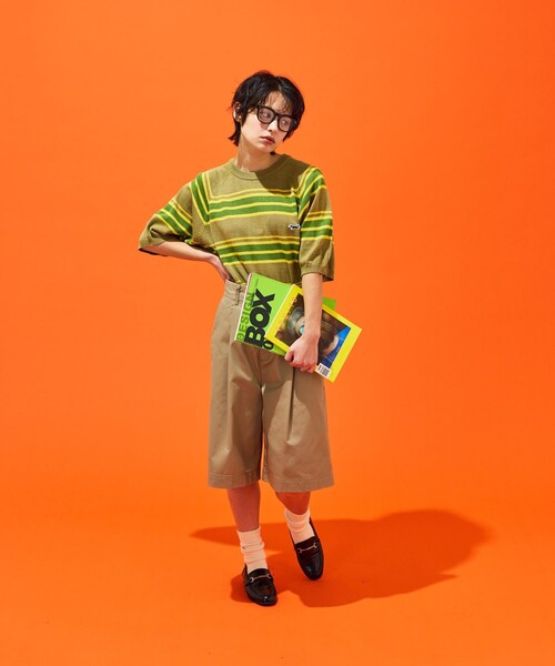 60s TOWN CRAFT タウンクラフト 半袖ニット マルチボーダー 60s TOWN CRAFT タウンクラフト 半袖ニット マルチボーダー