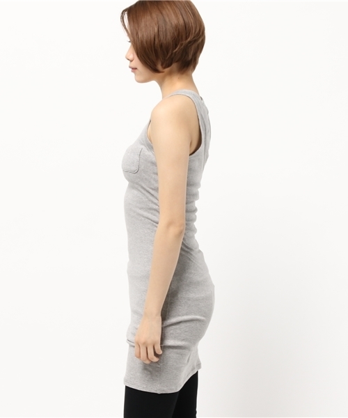 OUTLET（アウトレット）の「【BLOOM&BRANCH】bodcoTANKDRESS（その他トップス・レディース・グレー・FREE）」の6枚目の写真