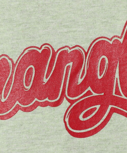 Wrangler（ラングラー）の「Wrangler / オールド ロゴ リンガー Tシャツ（Tシャツ/カットソー・レディース・グリーン/ネイビー・SMALL）」の12枚目の写真