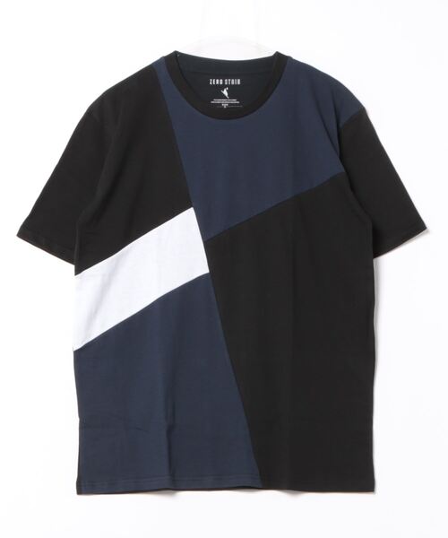 LB/S （エルビーエス）の「汗染みの目立ちにくいTシャツ ZEROSTAIN ゼロステイン　撥水性　UVカット プリントTシャツ 切り替えTシャツ（Tシャツ/カットソー・メンズ・その他12/その他4/その他5/ブラック系その他/ダークブルー/ブルー系その他/その他6/その他7/その他8/その他9/その他10/その他11/ブルー/ネイビー/その他/その他1/その他2/その他3/ブラック/チャコールグレー/ホワイト系3/ホワイト系5/ブルー系4/ブラック系5/ブルー系6/ホワイト系4/ホワイト系6/ブラック系3・SMALL/LARGE/MEDIUM/X-LARGE）」の9枚目の写真