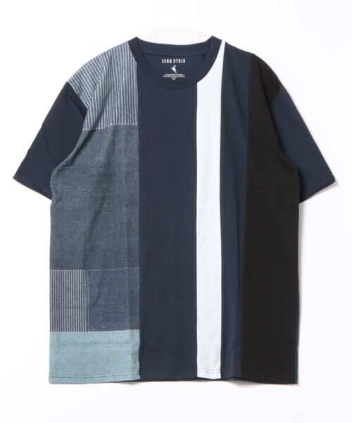 LB/S （エルビーエス）の「汗染みの目立ちにくいTシャツ ZEROSTAIN ゼロステイン　撥水性　UVカット プリントTシャツ 切り替えTシャツ（Tシャツ/カットソー・メンズ・その他12/その他4/その他5/ブラック系その他/ダークブルー/ブルー系その他/その他6/その他7/その他8/その他9/その他10/その他11/ブルー/ネイビー/その他/その他1/その他2/その他3/ブラック/チャコールグレー/ホワイト系3/ホワイト系5/ブルー系4/ブラック系5/ブルー系6/ホワイト系4/ホワイト系6/ブラック系3・SMALL/LARGE/MEDIUM/X-LARGE）」の14枚目の写真