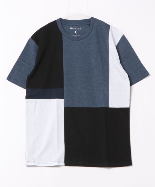 LB/S （エルビーエス）の「汗染みの目立ちにくいTシャツ ZEROSTAIN ゼロステイン　撥水性　UVカット プリントTシャツ 切り替えTシャツ（Tシャツ/カットソー・メンズ・その他12/その他4/その他5/ブラック系その他/ダークブルー/ブルー系その他/その他6/その他7/その他8/その他9/その他10/その他11/ブルー/ネイビー/その他/その他1/その他2/その他3/ブラック/チャコールグレー/ホワイト系3/ホワイト系5/ブルー系4/ブラック系5/ブルー系6/ホワイト系4/ホワイト系6/ブラック系3・SMALL/LARGE/MEDIUM/X-LARGE）」の15枚目の写真