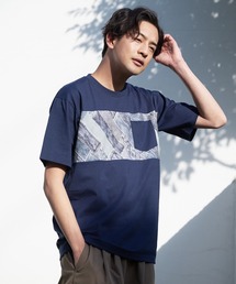 汗染みの目立ちにくいTシャツ ZEROSTAIN ゼロステイン　撥水性　UVカット プリントTシャツ 切り替えTシャツ