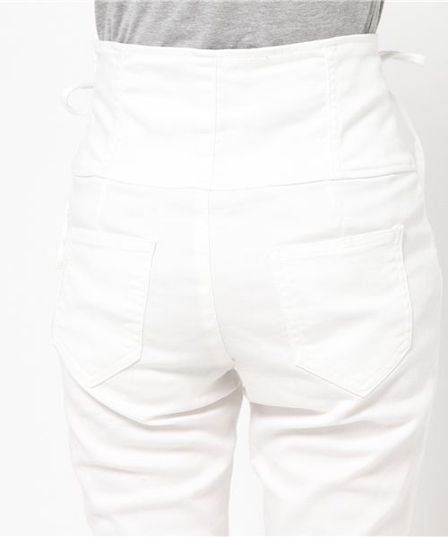 WEGO（ウィゴー）の「WEGO/レースアップアンクルスキニーパンツ（デニムパンツ・レディース・インディゴブルー/ライトインディゴブルー/ホワイト・MEDIUM/LARGE）」の17枚目の写真