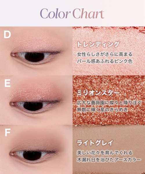 espoir/エスポア(エスポア)の「エスポア リアルアイパレット #ロージーフィード(アイシャドウ・レディース・ローズ系・FREE)」の8枚目の写真