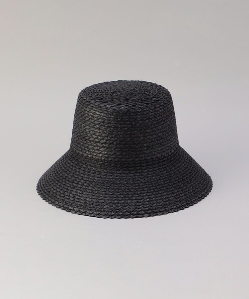 FREAK'S STORE（フリークスストア）の「Casselini/キャセリーニ ストローブレードハット（ハット・レディース・ナチュラル/ブラック・ONE SIZE）」の9枚目の写真