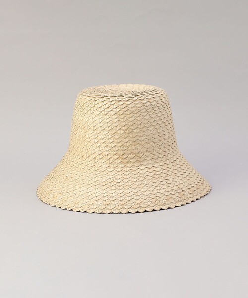 FREAK'S STORE（フリークスストア）の「Casselini/キャセリーニ ストローブレードハット（ハット・レディース・ナチュラル/ブラック・ONE SIZE）」の11枚目の写真