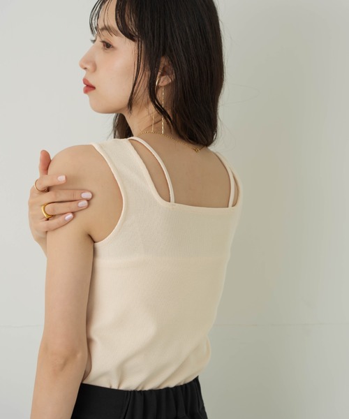 hinari 2wayデザインタンク　３色セット 2wayデザインタンク（タンクトップ）｜hinari（ヒナリ）のファッション