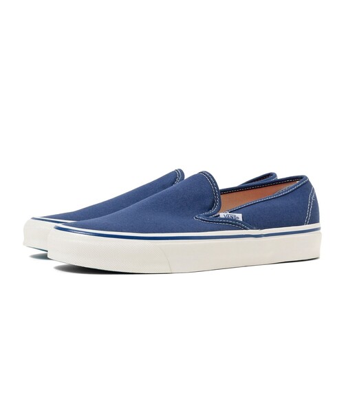 VANS(バンズ)の「VANS / SLIP-ON 48 DECK DX(スリッポン・メンズ・ブラック/ネイビー・27.0cm/29.0cm/28.5cm/28.0cm/26.0cm/26.5cm/27.5cm)」の1枚目の写真