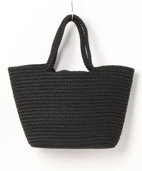 Gready Brilliant(グレディブリリアン)の「ロープブレードカゴBAG(かごバッグ・レディース・ブラック/ベージュ・FREE)」の9枚目の写真