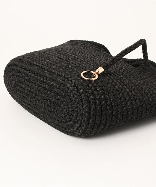 Gready Brilliant(グレディブリリアン)の「ロープブレードカゴBAG(かごバッグ・レディース・ブラック/ベージュ・FREE)」の17枚目の写真