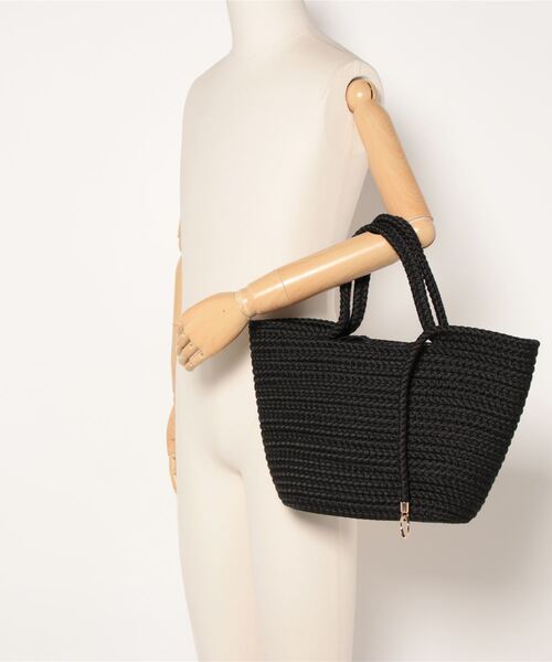 Gready Brilliant(グレディブリリアン)の「ロープブレードカゴBAG(かごバッグ・レディース・ブラック/ベージュ・FREE)」の20枚目の写真