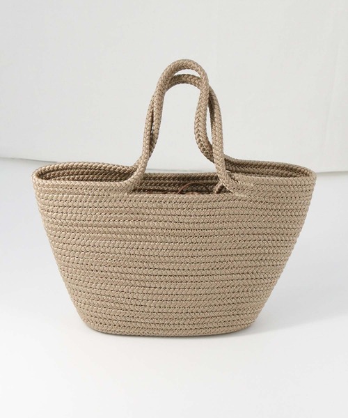 Gready Brilliant(グレディブリリアン)の「ロープブレードカゴBAG(かごバッグ・レディース・ブラック/ベージュ・FREE)」の8枚目の写真