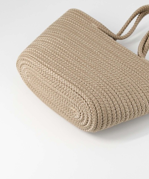 Gready Brilliant(グレディブリリアン)の「ロープブレードカゴBAG(かごバッグ・レディース・ブラック/ベージュ・FREE)」の16枚目の写真