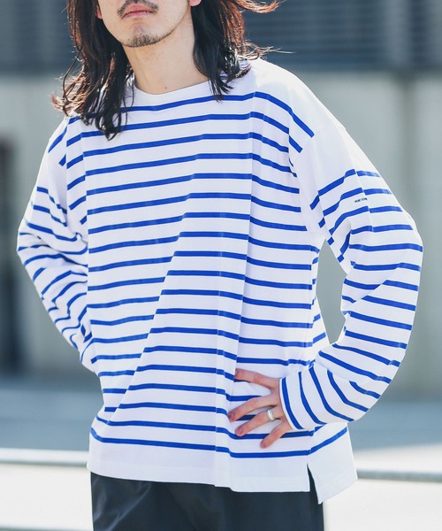 MONT KEMMEL(モンケメル)の「MONT KEMMEL LONG-SLEEVE T-SHIRTS(Tシャツ/カットソー・メンズ・ブラック/ブルー/オレンジ/ブルー系その他・36/38)」の3枚目の写真