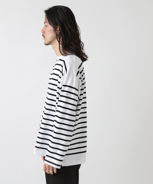 MONT KEMMEL(モンケメル)の「MONT KEMMEL LONG-SLEEVE T-SHIRTS(Tシャツ/カットソー・メンズ・ブラック/ブルー/オレンジ/ブルー系その他・36/38)」の6枚目の写真