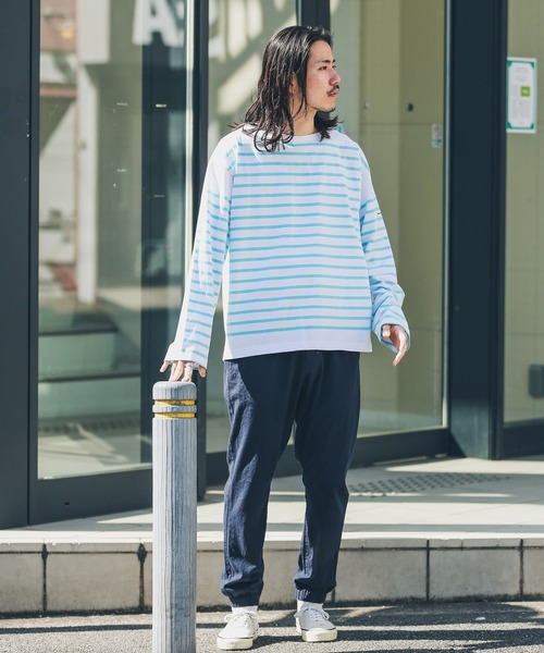 MONT KEMMEL(モンケメル)の「MONT KEMMEL LONG-SLEEVE T-SHIRTS(Tシャツ/カットソー・メンズ・ブラック/ブルー/オレンジ/ブルー系その他・36/38)」の5枚目の写真