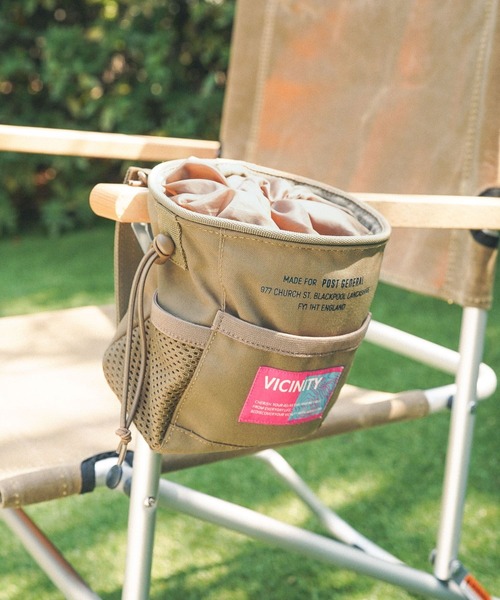 POST GENERAL(ポストジェネラル)の「【VICINITY×POST GENERAL】マルチバック(アウトドアグッズ・レディース・ベージュ/ブラック・FREE)」の2枚目の写真