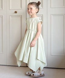 Lycee mine | コットンふりふり変形ワンピース(シャツワンピース)