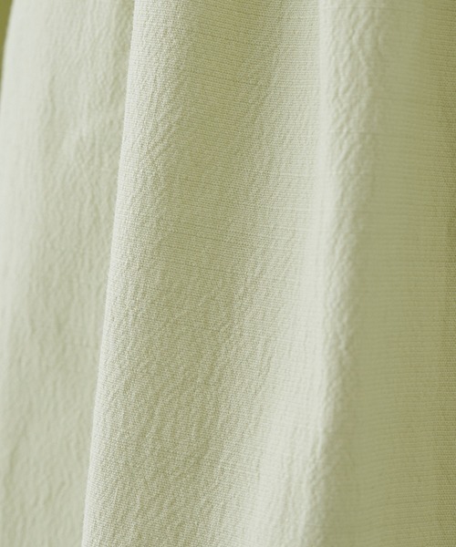 Lycee mine（リセマイン）の「コットンふりふり変形ワンピース（シャツワンピース・キッズ・ブラック/ライトベージュ/モカ/ピンク/ライム・100cm/110cm/120cm/130cm/140cm/150cm）」の6枚目の写真