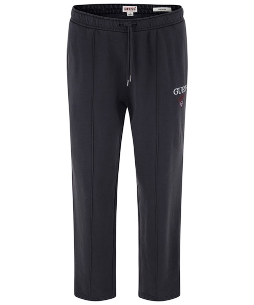 Guess（ゲス）の「GUESS Originals Logo Joggers（スウェットパンツ・メンズ・ブラック/ライトグレー・MEDIUM/LARGE/X-LARGE/SMALL）」の2枚目の写真