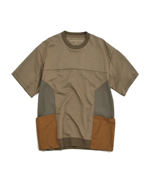 WHITE MOUNTAINEERING(ホワイトマウンテニアリング)の「DOUBLE KNIT POCKET T-SHIRT(Tシャツ/カットソー・メンズ・ブラック/ベージュ・1/0)」の2枚目の写真