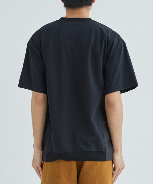WHITE MOUNTAINEERING(ホワイトマウンテニアリング)の「DOUBLE KNIT POCKET T-SHIRT(Tシャツ/カットソー・メンズ・ブラック/ベージュ・1/0)」の6枚目の写真