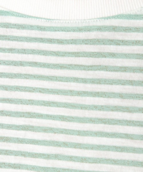 LEPSIM（レプシィム）の「シアーボーダードルマンプルオーバー　187120（Tシャツ/カットソー・レディース・レッド/ブラック/グリーン・FREE）」の16枚目の写真