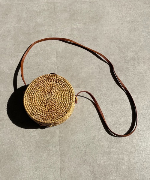 CIAOPANIC（チャオパニック）の「サークルショルダーカゴバック（かごバッグ・レディース・ベージュ・FREE）」の12枚目の写真