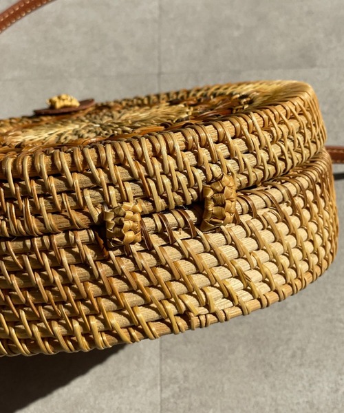 CIAOPANIC（チャオパニック）の「サークルショルダーカゴバック（かごバッグ・レディース・ベージュ・FREE）」の13枚目の写真