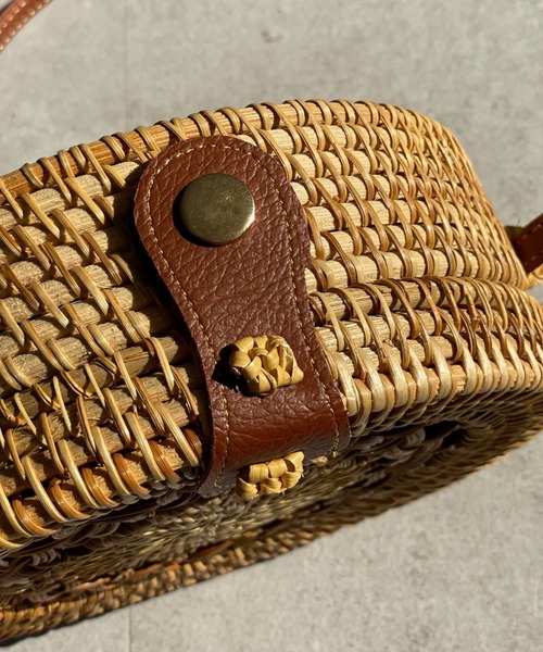 CIAOPANIC（チャオパニック）の「サークルショルダーカゴバック（かごバッグ・レディース・ベージュ・FREE）」の17枚目の写真