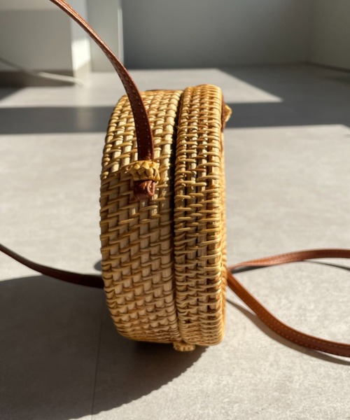 CIAOPANIC（チャオパニック）の「サークルショルダーカゴバック（かごバッグ・レディース・ベージュ・FREE）」の9枚目の写真