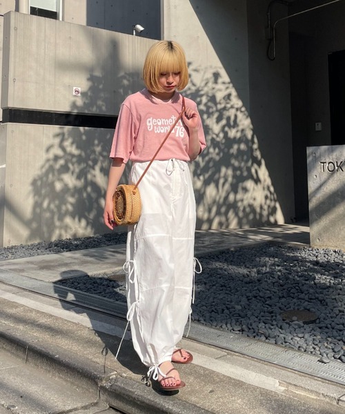 CIAOPANIC（チャオパニック）の「サークルショルダーカゴバック（かごバッグ・レディース・ベージュ・FREE）」の2枚目の写真