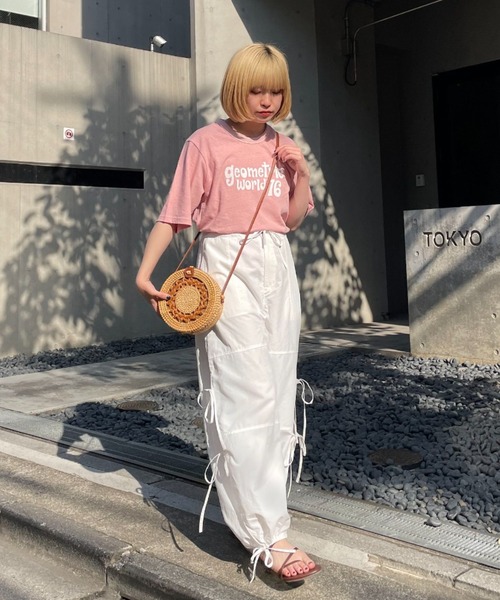 CIAOPANIC（チャオパニック）の「サークルショルダーカゴバック（かごバッグ・レディース・ベージュ・FREE）」の8枚目の写真