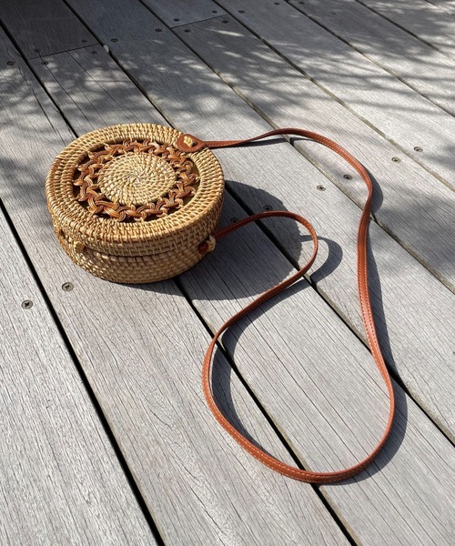 CIAOPANIC（チャオパニック）の「サークルショルダーカゴバック（かごバッグ・レディース・ベージュ・FREE）」の22枚目の写真