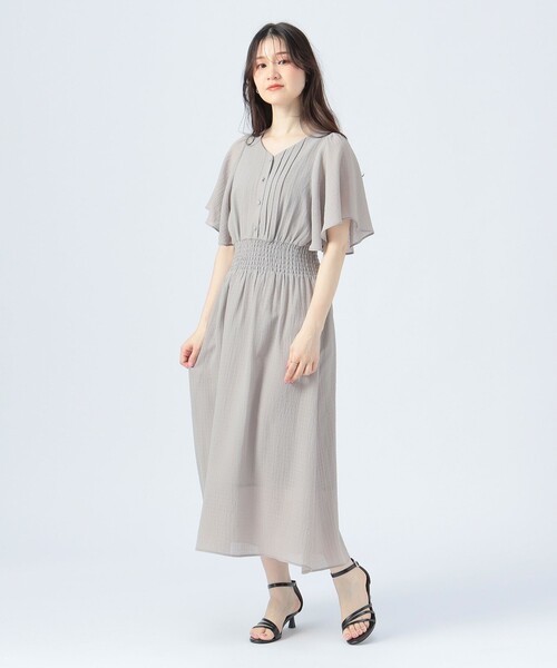 【コム・デ・ギャルソン】袖フレアーワンピース AD1993