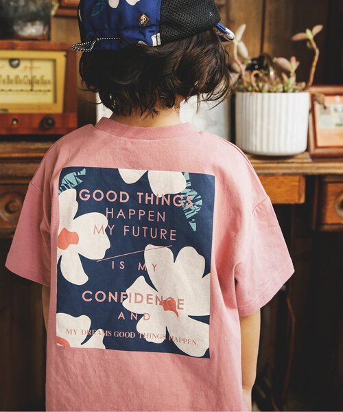 BREEZE(ブリーズ)の「ボックスロゴリゾートTシャツ(Tシャツ/カットソー・キッズ・ブラック/オフホワイト/イエロー/ピンク・140/100/110/80/130/120/90)」の4枚目の写真