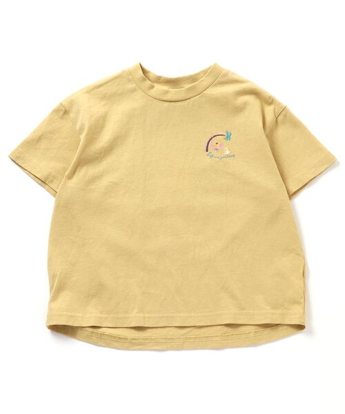 BREEZE(ブリーズ)の「ボックスロゴリゾートTシャツ(Tシャツ/カットソー・キッズ・ブラック/オフホワイト/イエロー/ピンク・140/100/110/80/130/120/90)」の18枚目の写真