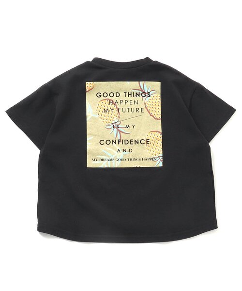 BREEZE(ブリーズ)の「ボックスロゴリゾートTシャツ(Tシャツ/カットソー・キッズ・ブラック/オフホワイト/イエロー/ピンク・140/100/110/80/130/120/90)」の19枚目の写真