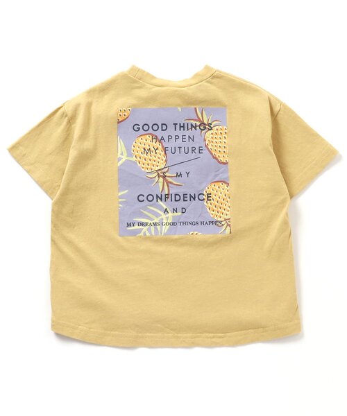 BREEZE(ブリーズ)の「ボックスロゴリゾートTシャツ(Tシャツ/カットソー・キッズ・ブラック/オフホワイト/イエロー/ピンク・140/100/110/80/130/120/90)」の22枚目の写真