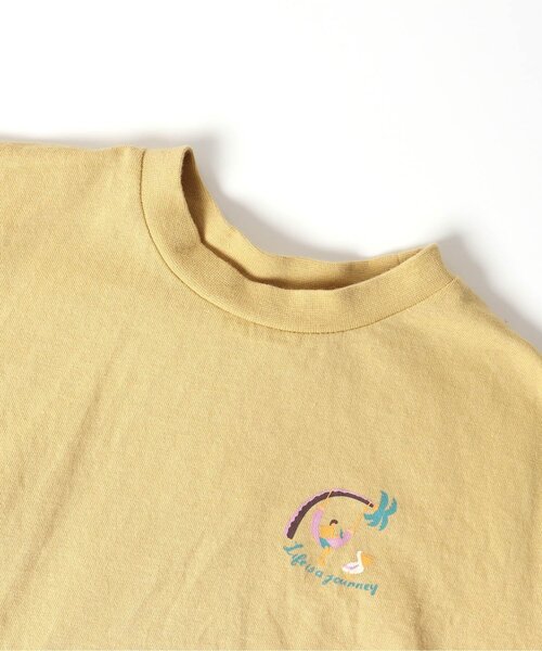 BREEZE(ブリーズ)の「ボックスロゴリゾートTシャツ(Tシャツ/カットソー・キッズ・ブラック/オフホワイト/イエロー/ピンク・140/100/110/80/130/120/90)」の6枚目の写真