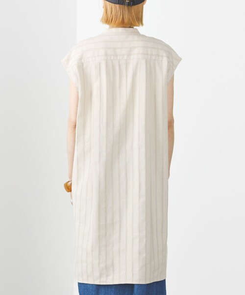 BEAMS HEART / 先染め ストライプ ロングシャツ（シャツ/ブラウス）｜BEAMS HEART（ビームスハート）